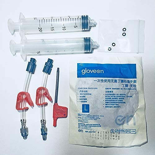 CYCEARTH Mineral Öl Bluten Kit Hydraulische Bike Disc Bremse für Shimano M985 M975 Saint M820 Alivio M445/M446 XT m785 M775 Deore M596 M595