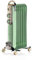 Ariete 837 - Radiador de aceite vintage, 7 elementos calefactores, 3 niveles de potencia, asa para fácil transporte, máx. 1500 W, color verde