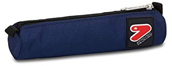 Seven Federmäppchen, Mäppchen, Federtasche für Schreibwaren, Mädchen-Jungen, Kindergarten, Schule und Gymnasium, blau