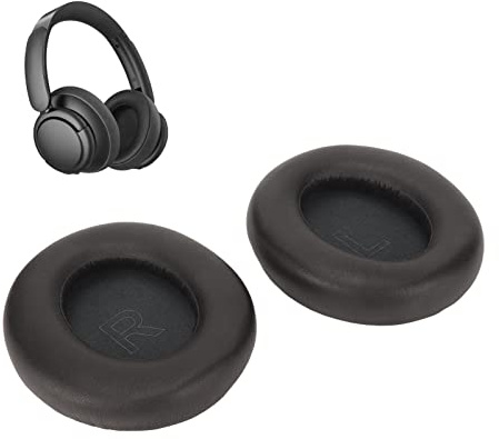 Ersatz Ohrpolster aus Proteinleder für Anker Life Q30 Q35, Universelle Ersatz Ohrpolster für Kopfhörer, Ersatzteile für Headset Ohrpolster