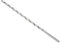 QUARKZMAN 8mm x 300mm Twist Bohrer x 1 stk. Hochgeschwindigkeitsstahl (HSS) Gerade Schaft Verlängerung für Bohren, Silberton