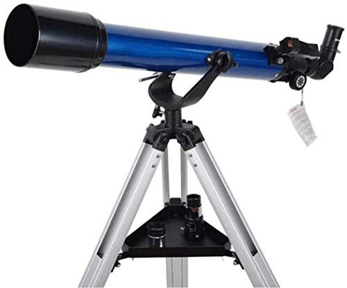 CAZARU Teleskop, 70 mm Apertur, 700 mm astronomisches Refraktor-Teleskop, tragbares Reiseteleskop mit verstellbarem Stativ, für Kinder und Erwachsene, Anfänger