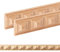ben+camilla.com Ornament Leiste Holz für Möbel in 18 x 7 x 1000 mm | 2-er Set = 2 Meter | SB-136 mit 3D Block Buche | Zierprofile Friesenleiste Wandleiste Profilleiste