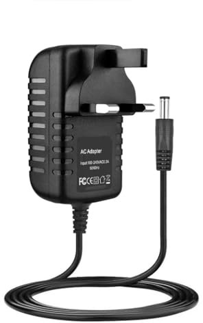12Volt 2A Power Supply Adapter 24W AC DC Wall Adapter 100-240V AC to DC 12V 2A 1.5A Power Adapter Converter with 5.5mm x 2.5mm Compatible with 5.5x2.1mm Tip 12V ac/dc Transformer Adapter