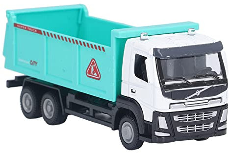 Modello di Camion in Lega 1: Camion di Ingegneria Edile in Scala 50 per Feste di Compleanno per Bambini dai 3 Anni in su