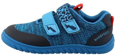 Lurchi Unisex Kinder Shoes Benny Barefoot Sneaker Navy Turkis 33 EU Weit
