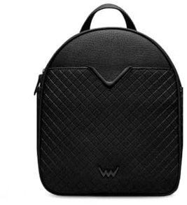 VUCH Rucksack Carren Black für Frauen, Urbane Rucksacktasche für Damen, Eleganter Tagesrucksack