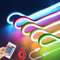 5V 3535 RGB USB Neon LED Strip, IP65 Waterproof 108 LEDs/m Self-Adhesive LED Neon Strip Light with USB 24 key IR mini RGB controller for Gaming Bedroom Indoor and Outdoor Decoration.