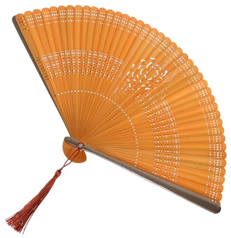 IMIKEYA Ventilatore Pieghevole Ventilatore Tenuto in Mano I Fan Tenuto in Mano Ventilatore Portatile Ventilatore della Mano Decorazione Ventilatore Ventilatore Pieghevole I Fan per La