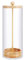 Mokylor Acrylic Straw Holder Dispenser for Counter, Tall Drinking Straw Dispenser with Wooden Lid for Long Straw Straw Cup Accessories Transparent Straw Organizer for Home
