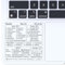 Devino® Shortcuts Aufkleber Mac OS für 13“-16“ MacBook Pro Air M1 M2 / Intel Transparent (Ventura/Monterey/Big Sur/Catalina/Mojave) Sticker Deutsch (2, Transparent Schwarz)