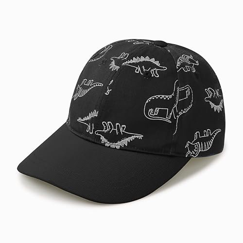 DRESHOW Kleinkind Baseball Mütze Baby Dinosaurier Gemusterte Mützen Unisex Baby Trucker Mützen Säugling Kleinkind Kindermützen für Jungen Mädchen