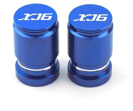 Ventilschaftkappen Für YAMA&HA XJ6 N XJ6N Diversion Rad Reifen Ventil Kappen Motorrad Fahrzeug Rad Reifen Ventil Stem Caps Abdeckung(Blue)
