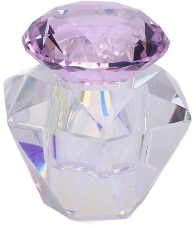 Nail Art Cup Jewelry Storage Glass Nail Brush Cleaner Multifunctional Desktop Decorative Space Saving with Unique Color for Manicure Tools