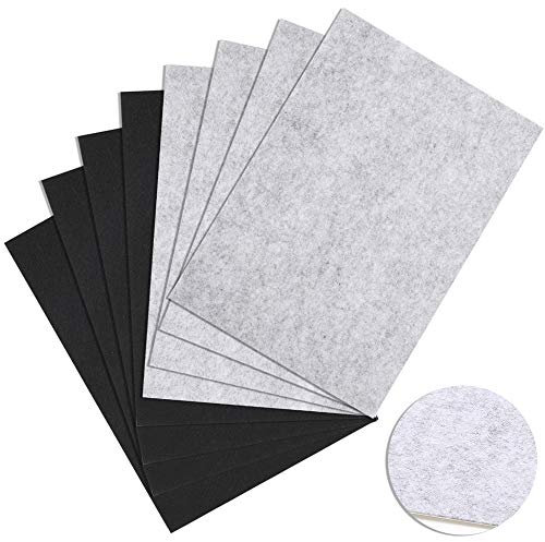Filzgleiter selbstklebend FOGAWA 8 Stück Filzgleiter Möbelgleiter 300 x 210 x 3mm Filzplatten selbstklebend Möbelschoner zum selbst Zuschneiden rechteckig Bastelfilz für empfindliche Böden Möbelfüße