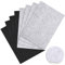 Filzgleiter selbstklebend FOGAWA 8 Stück Filzgleiter Möbelgleiter 300 x 210 x 3mm Filzplatten selbstklebend Möbelschoner zum selbst Zuschneiden rechteckig Bastelfilz für empfindliche Böden Möbelfüße