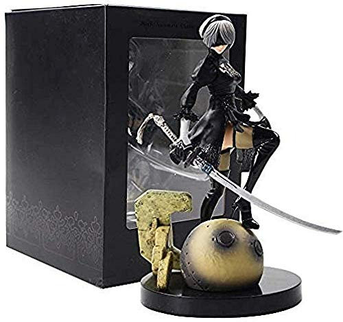Anime gigurine 14cm NieR Automata Figur Yorha 2B No 2 Typ B Mit Collection Schwertmodell