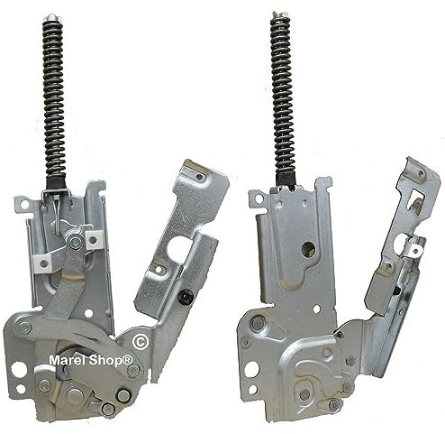 Marel Shop® - Cerniere Complete DX SX per Porta Lavastoviglie compatibile con Electrolux Zanussi Rex per Modelli: TT990 - TT800 - TT600 - F88020IM