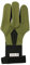 Jackalope Deluxe - Schiesshandschuh | Größe: M | Farbe: Hunter Green