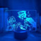 Anime LED Nachtlicht Schlafzimmer Dekoration Geräte Atmosphäre Hanako Kun RGB Bunte 3D Illusionslampe Kind Geburtstagsgeschenk-7 Farben Keine Fernbedienung