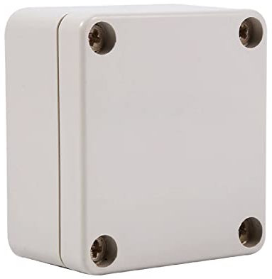 Anschlussdose,Wasserdichter IP65-ABS-Anschlusskasten, Kasten Für Elektrische Innen- Und Außeninstallationen (65 * 60 * 35mm)