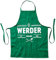 Werder Bremen SV Grillschürze - Est. 1899 - Kochschürze grün Schürze SVW - Plus Lesezeichen I love Bremen
