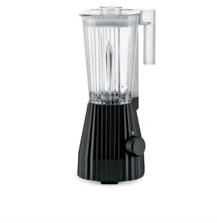 Alessi Plissé MDL09 B/Uk - Blender In Thermoplastic Resin, Black. Graduated Pitcher In Thermoplastic Resin (Pctg). English Plug. 700W