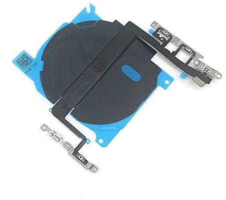 NFC Wireless Charging Chip Antenne und Magnet Ersatz für Magsafe, Kompatibel mit iPhone 13 - Vorinstallierte Power- und Lautstärketaste Light Flex - Fixiert QI Coil Signal