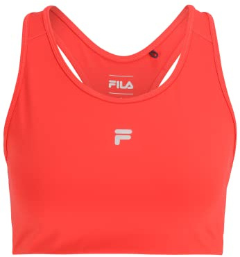 FILA Damen Radford Sport-BH, Undurchsichtige, Bittersweet, XL