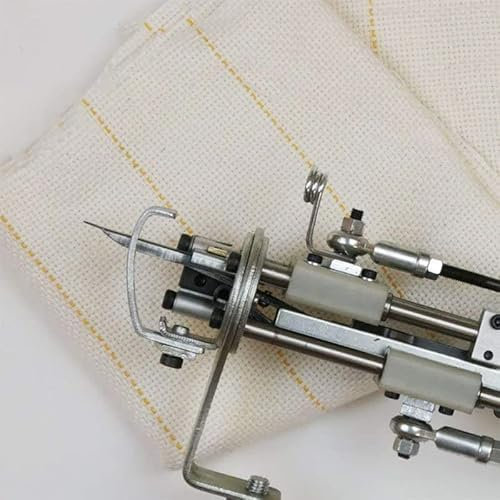 Aomdom Tufting Cloth 1 m x 5 m Tufting Tuch Primäres Mönchstuch mit markierten Linien Punch Needle Stoff Handarbeitsstoff für Tufting gun handgefertigte Stickereien