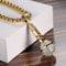 DAXWEV Microphone Shape Necklace Ins Style Hip Hop Rock Party Gift