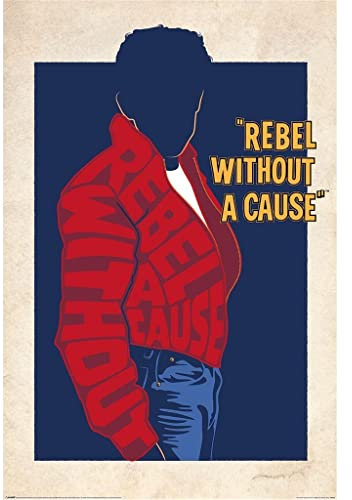 Pyramid International Rebel Without A Cause Poster James Dean Warner Bros. 100 celebration
