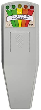 Ailopta LED-EMF-Messgeräte | LED-EMF-Messgeräte mit 5 Skalen | Ghost Hunting Paranormal Equipment EMF Reader für die paranormale Wellenforschung im Home