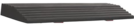 Voss Non-Slip Climbing Mat for Sweeping Robot, 17CM Natural Rubber Wheelchair Ramps with Black Stones for Doorways, Driveways, Bathroom, Smooth Tile, Home, Wheelchair & Slopes