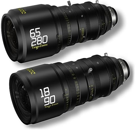 DZOFILM Tango 2-Lens Kit (18-90mm T2.9/65-280mm T2.9-4) for PL&EF Mount (S35) Metric (w/o servo)