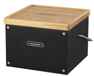 windhike Naturehike Réchaud de camping de table à alcool/charbon de bois de 3,9 kg, grilles et four en acier inoxydable pour randonnée, camping, barbecue wh-1000