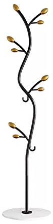 Portemanteau,Prte-Manteau,Portemanteaux,entrée Porte-vêtements,Murale Porte Bambou Perroquet Blanc Bain Forme d’Arbre Vintage Étagère Patère Bois métallique Alliage d'aluminium Amovibles rou