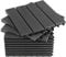 Montafox WPC Fliesen 30 x 30 cm 22 Stück / 2m² Grau Terrassenfliesen Klicksystem Fliese Holzoptik Bodenbelag Klickfliesen Terrasse Balkon, Größe (Fläche):2 m² | 22 Fliesen, Farbe:Grau