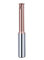 Wolframkarbid-Einzelzahn-Spiralfräser 3 Schneiden 4 Klingen CNC-Werkzeug Gewindefräser Fräser M3 M4 M5 M6 M8 M10(M4X0.7)