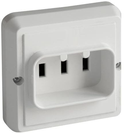Clavija Bipolar 25A 250V para Cocina - Conexión segura y rápida, ideal para electrodomésticos de alta potencia.