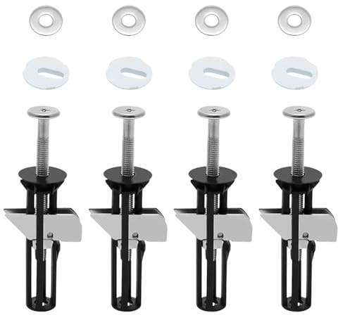 4 Set Di Coperchio Wc Viti Di Fissaggio, Sedile Del Water Accessori, Heavy-Duty Sedile Del Water Bulloni Di Bloccaggio, Facilità Di Installazione.