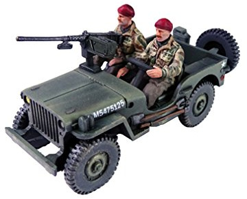 Rubicon Models Willys MB 1/56 Maßstab 28 mm, 4 x 4 Truck (Commonwealth) Modellbausatz ideal für Wargaming.