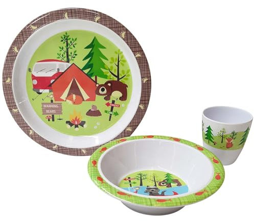 Kindergeschirr Adventure 3-teilig