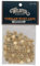 Weaver Leather 100 Pack of #104 Caps Plated, Brass