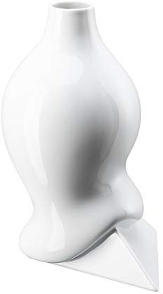 Rosenthal Sirop Weiss glasiert Vase 28 cm