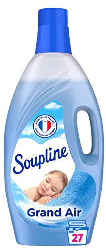 Soupline Dilué Grand Air Seul Assouplissant/Adoucissant en Complément de Votre Lessive 1,9 L