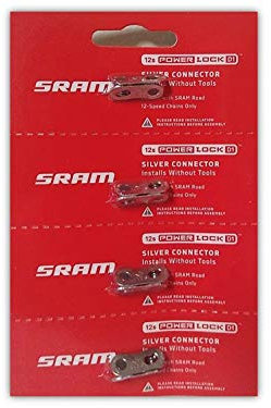 SRAM AXS PowerLock Kettenverbinder 12-Gang-Straßenkettenglied mit Aufkleber – erhältlich in 2er-Pack und 4er-Pack (4)