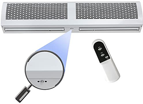 LHX Tende da Interno per Uso Professionale/Domestico, Tende da Portiere, silenziosi Ventilatori di Aria condizionata a Risparmio energetico, ventilatori a Parete, Vento Naturale/Antipolvere/isolamen