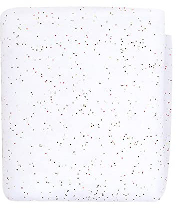 ikasus Couverture de Neige Scintillante de Noël,Couverture Pailletée Fausse Neige,Épaissie Couvertures de Neige Artificielle Décorations de Fond de Village de Noël pour Ornement de Noël 92cm×230cm
