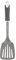 Salter BW11064EU7 Spatule à Fentes, Ustensile de Cuisine Antiadhésif Multifonction, Design Cosmos, Idéale pour Servir et Séparer les Aliments, Crochet de Suspension, Facile à Nettoyer, Noir/Gris